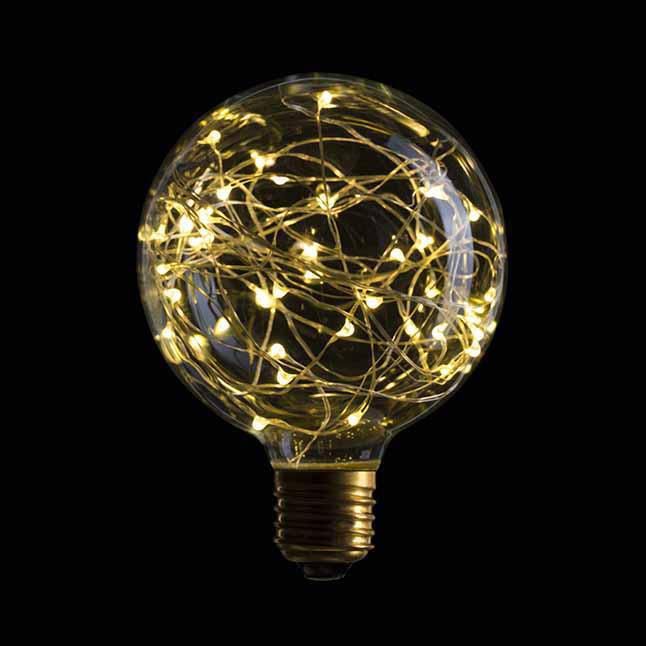  Sun Lumen Лампа светодиодная филаментная E27 1,5W 2600K прозрачная 057-066