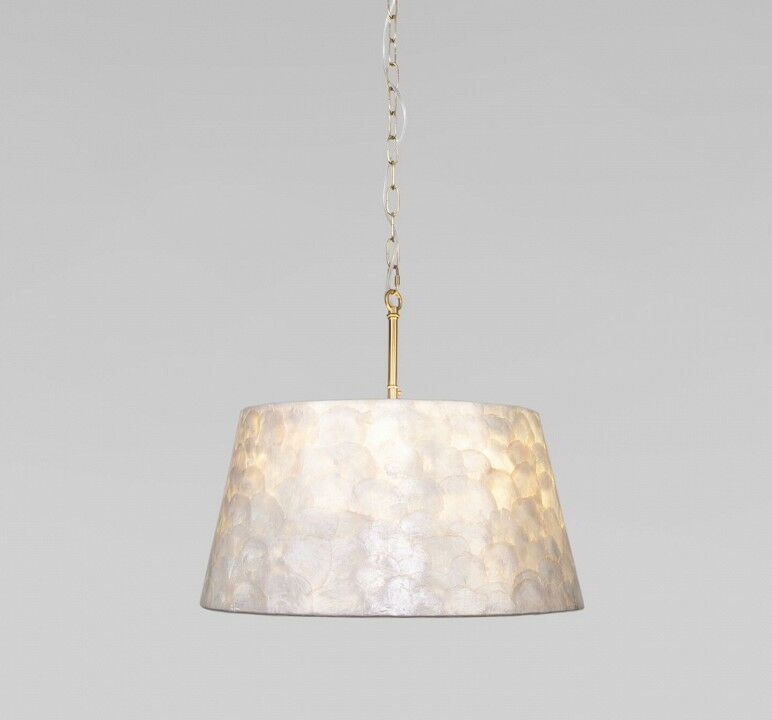 Подвесная люстра Eurosvet 101013/5 латунь/перламутр Smart