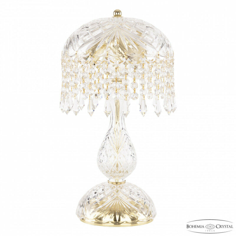 Настольная лампа декоративная Bohemia Ivele Crystal 1478 14781L1/22 G Drops