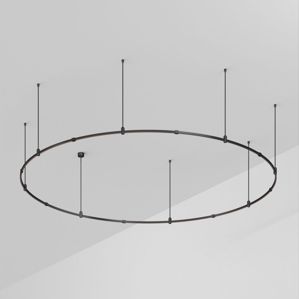 Трек ART-APRIORI-ROUND-ROD-800-R3000 (BK) ( Arlight , IP20 Металл, 3 года)