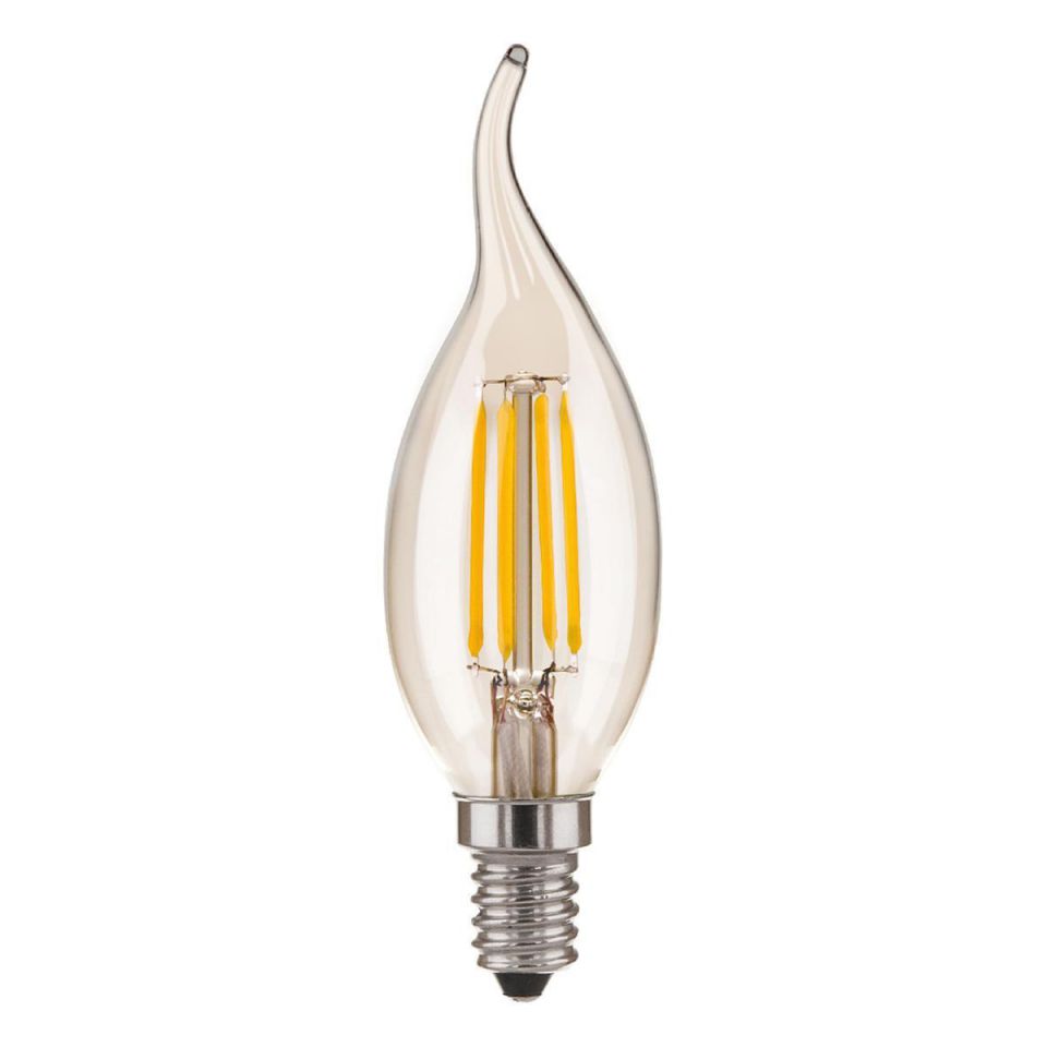  Elektrostandard Лампа светодиодная филаментная E14 6W 4200K прозрачная 4690389110818