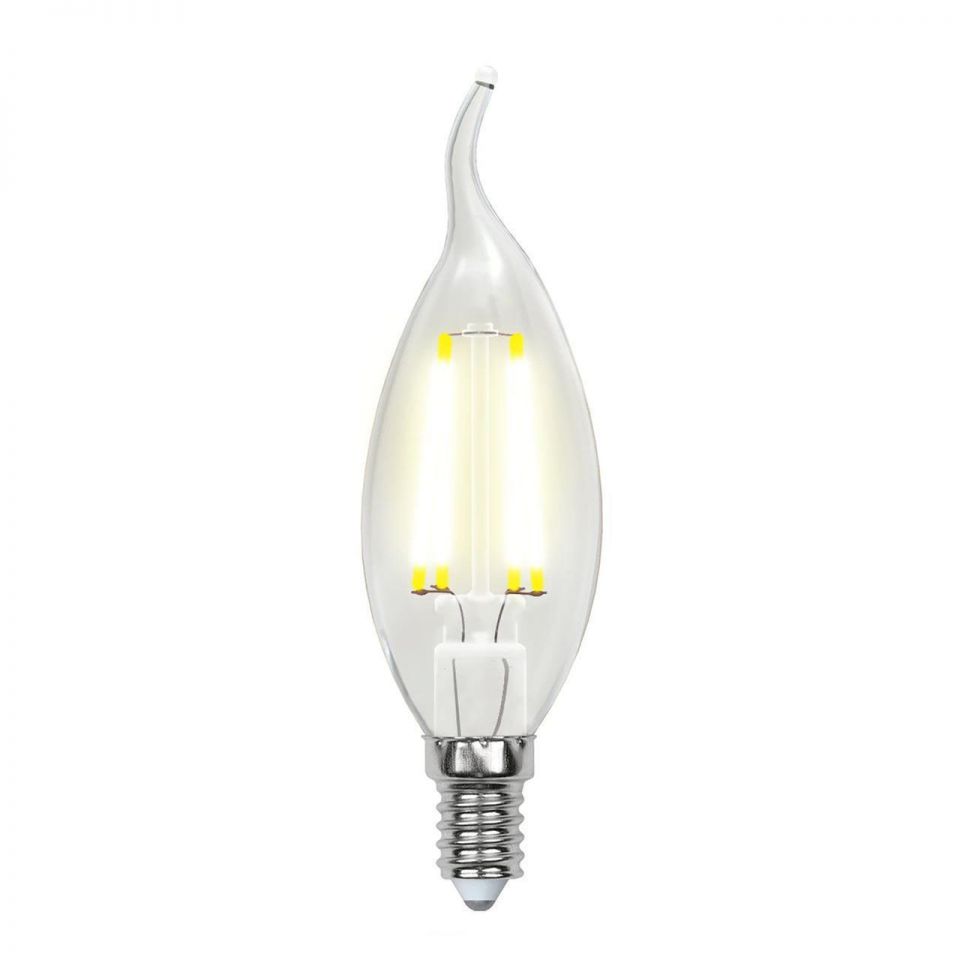 Лампа светодиодная Uniel LED-CW35-7,5W/WW/E14/CL GLA01TR картон