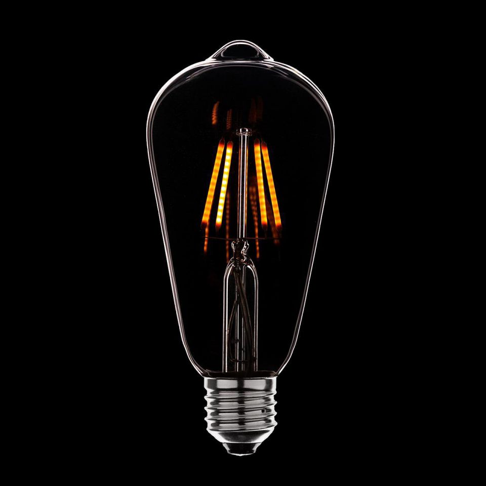  Sun Lumen Лампа светодиодная диммируемая E27 4W прозрачная 056-755