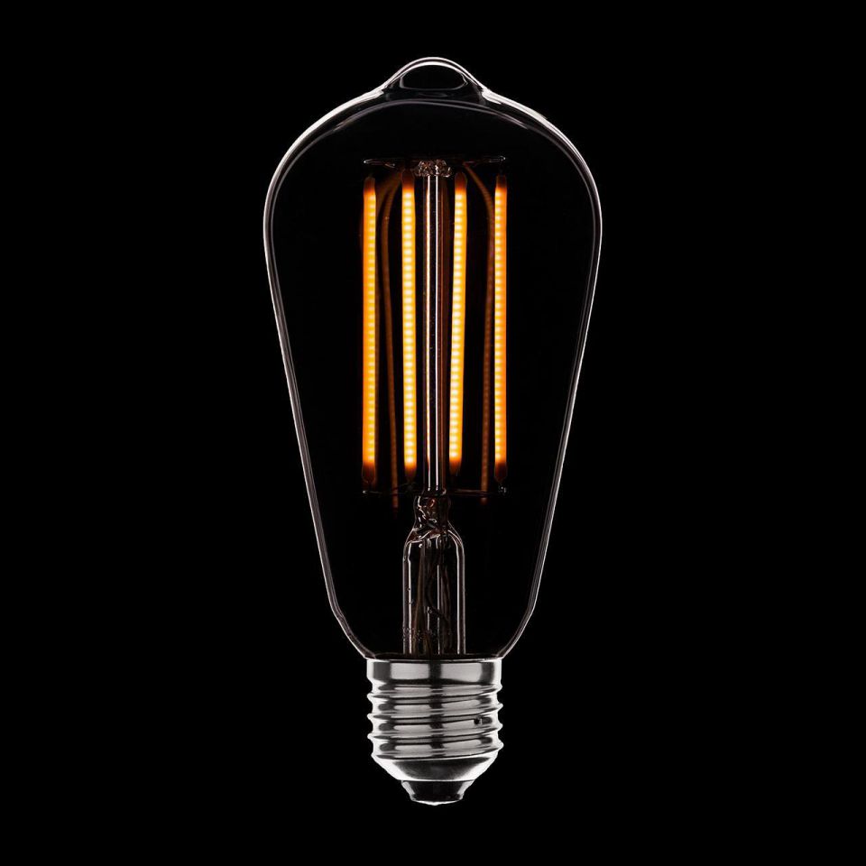  Sun Lumen Лампа светодиодная диммируемая E27 4W прозрачная 056-762