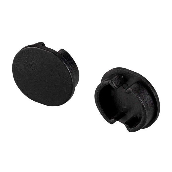 Заглушка ARH-ROUND-D20-DUAL BLACK глухая ( Arlight , Пластик)