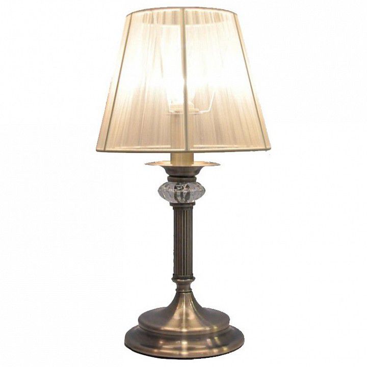 Настольная лампа декоративная Newport 2200 2201/T ленточный