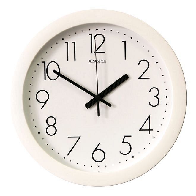  Салют Настенные часы (28.2x4 см) П-Б7-012