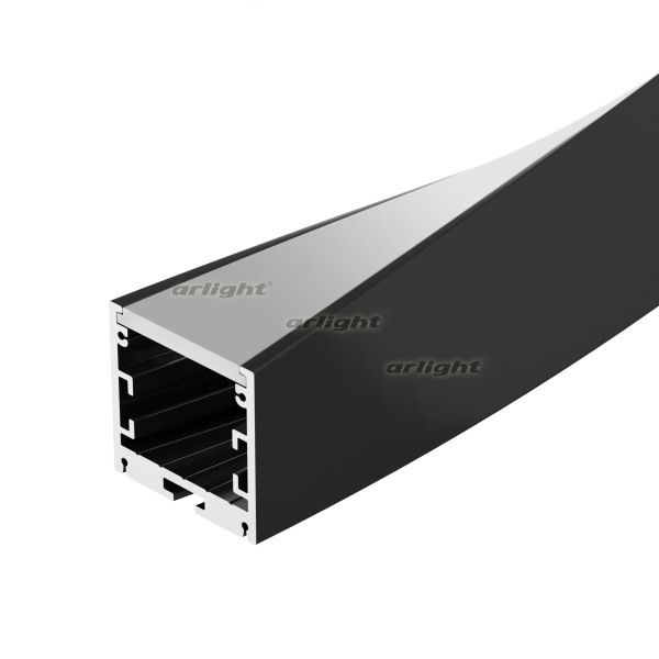  Arlight Профиль SL-ARC-3535-TWIST180-500 BLACK (ARL, Алюминий)
