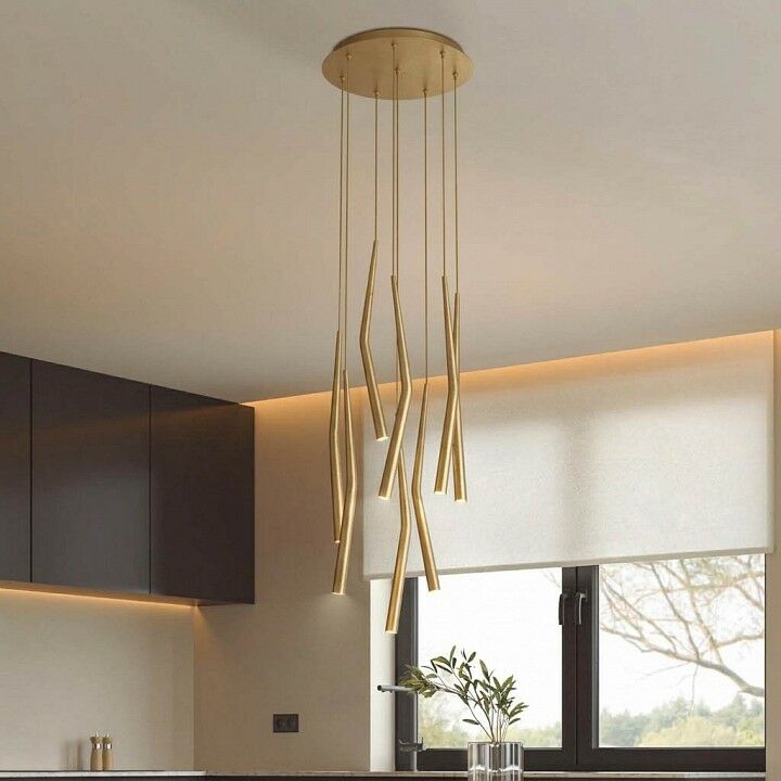 Подвесная люстра Mantra Boomerang 9368+9245 (8L)