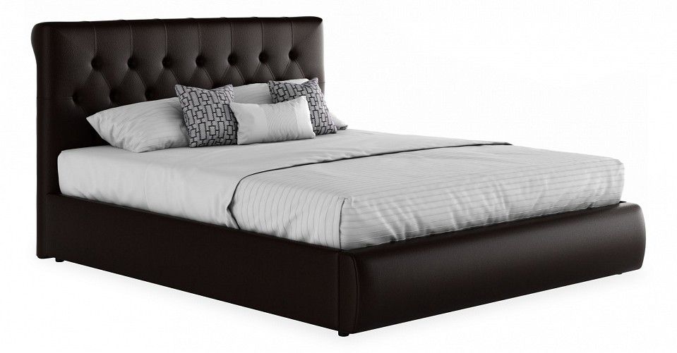  Наша мебель Кровать двуспальная Амели с матрасом ГОСТ 2000x1600