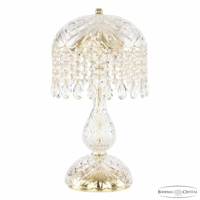 Настольная лампа декоративная Bohemia Ivele Crystal 1478 14781L1/22 G