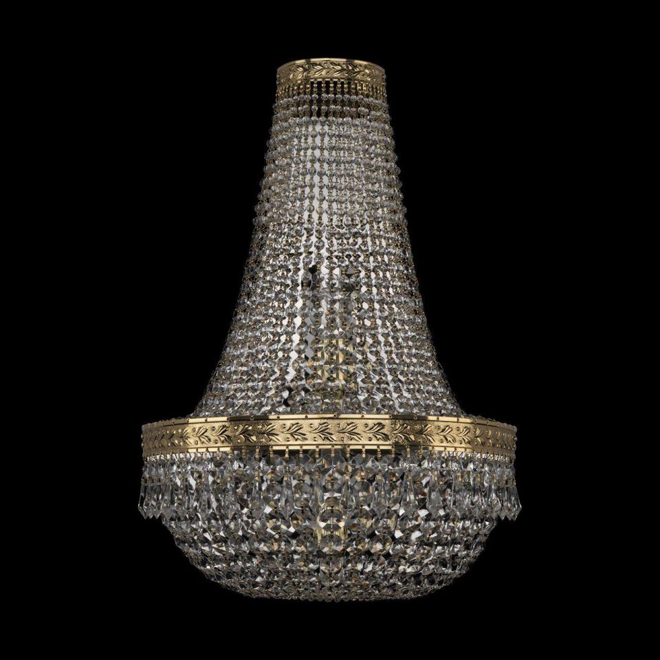Настенный светильник Bohemia Ivele Crystal 19011B/H2/35IV G