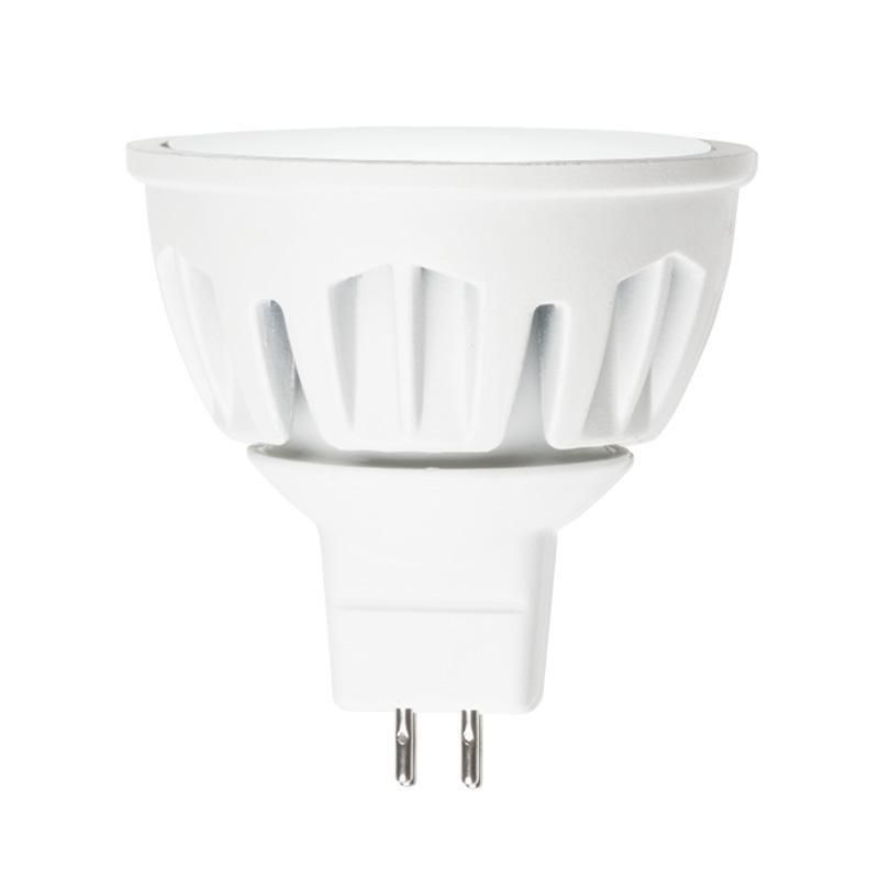 Лампа светодиодная Uniel LED-JCDR-7W/WW/GU5.3/FR ALM01WH пластик