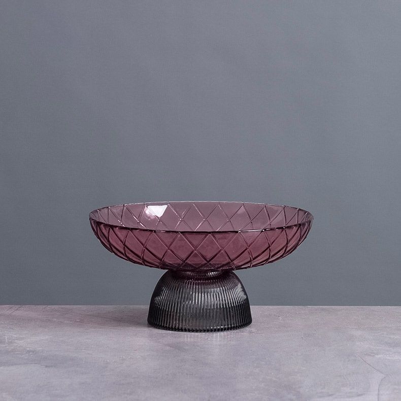 Ваза Cloyd MESO Vase / Ø20 см - фиолет. стекло (арт.50025)