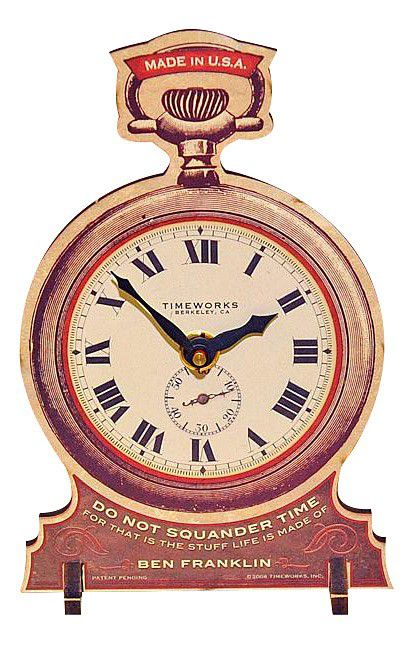  Timeworks Настольные часы (12x18 см) Pocket Watch POTPWR