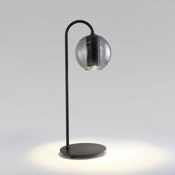 Настольная лампа декоративная Eurosvet Cobble 80508/1 дымчатый