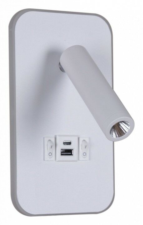  Reluce Бра 86204-9.2-001KT LED12W+USB WT