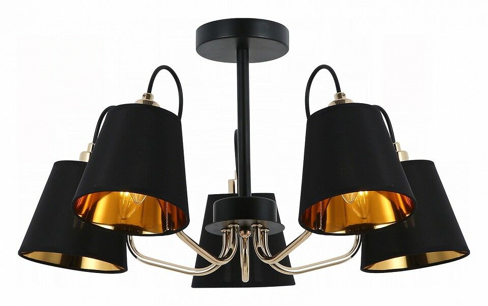 Люстра на штанге Illumico IL6120-5COU-79 BK GD