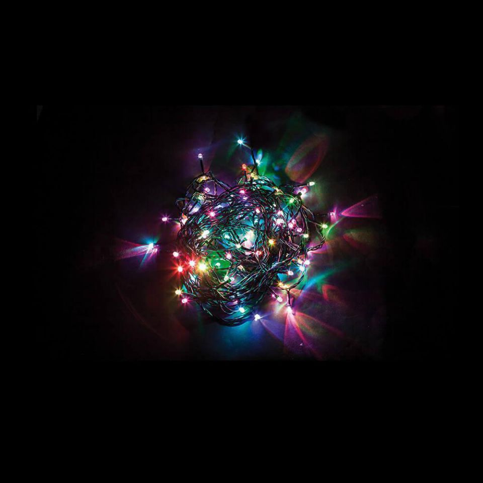 Светодиодная гирлянда Feron Линейная 40м 400LED разноцветная с мерцанием CL07 26782