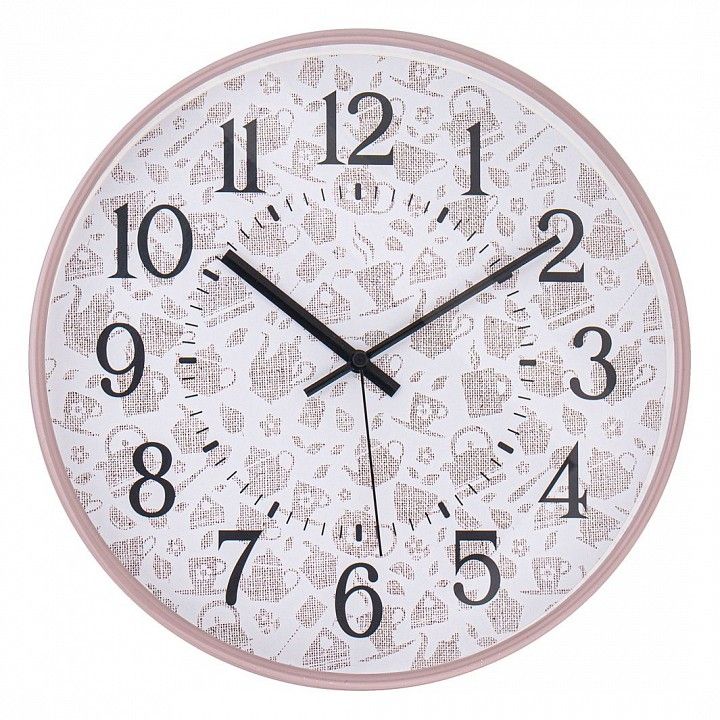  Lefard Настенные часы (30.5 см) Coffee time 221-357