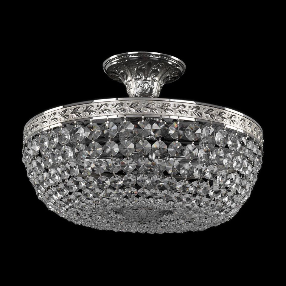 Потолочная люстра Bohemia Ivele Crystal 19111/35IV Ni