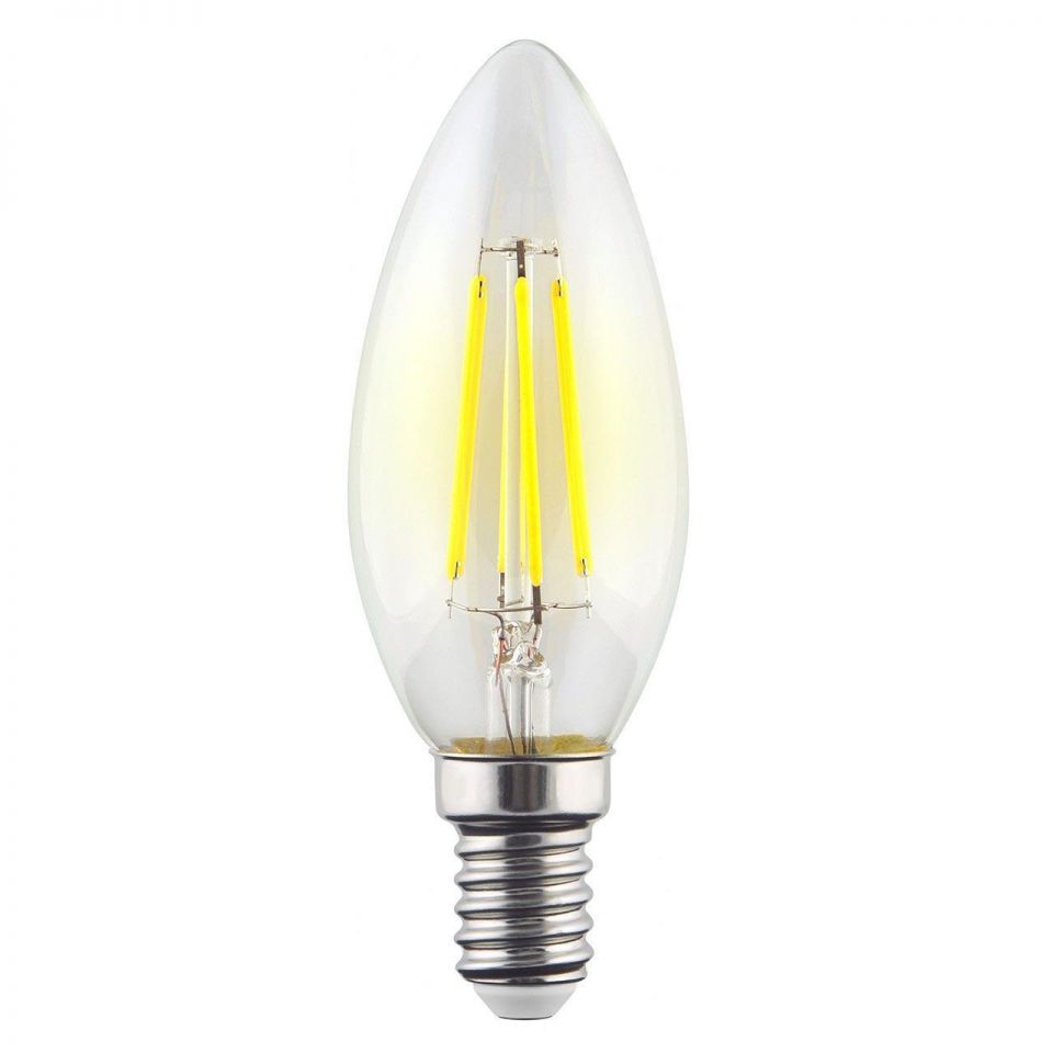  Voltega Лампа светодиодная филаментная E14 9W 4000К прозрачная VG10-C1E14cold9W-F 7097