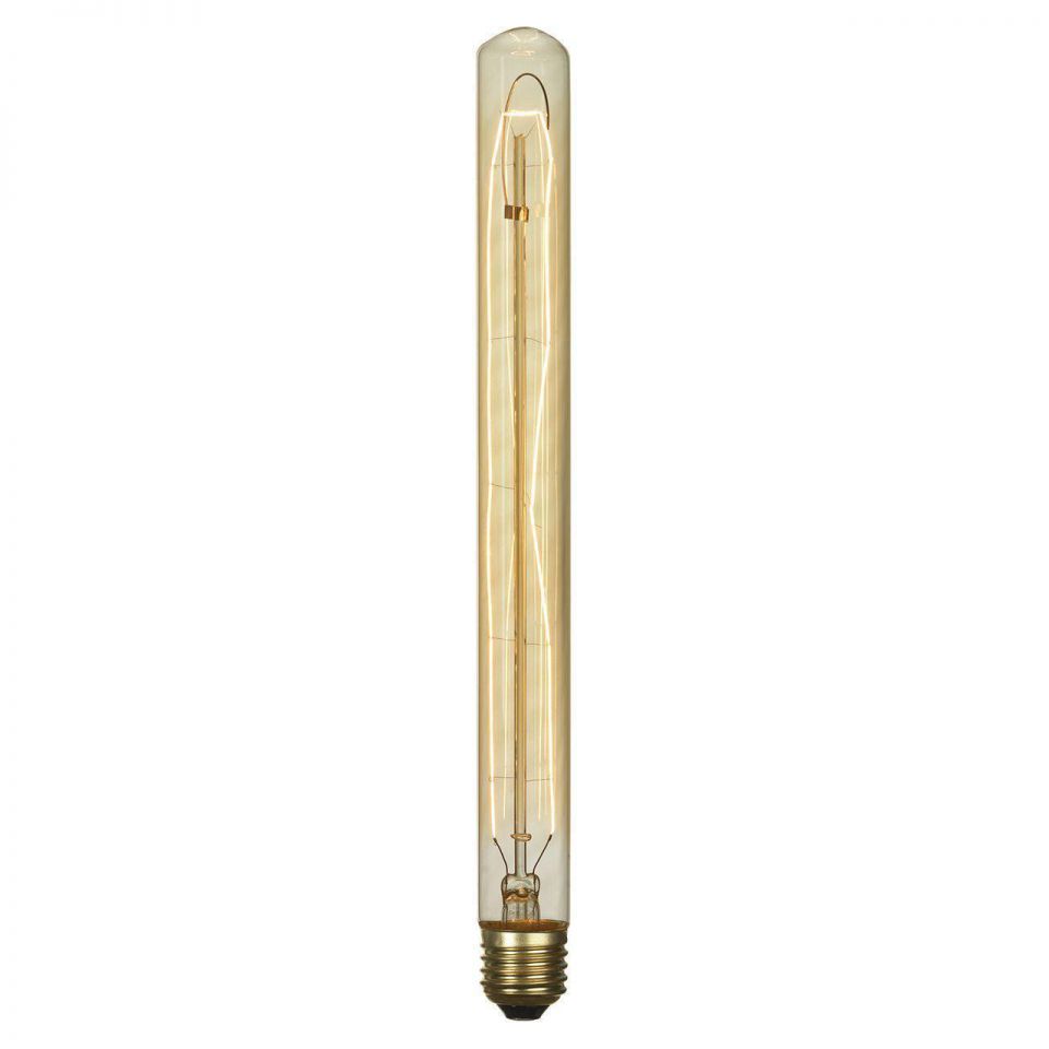  Lussole LOFT Лампа накаливания E27 60W 2700K прозрачная GF-E-730