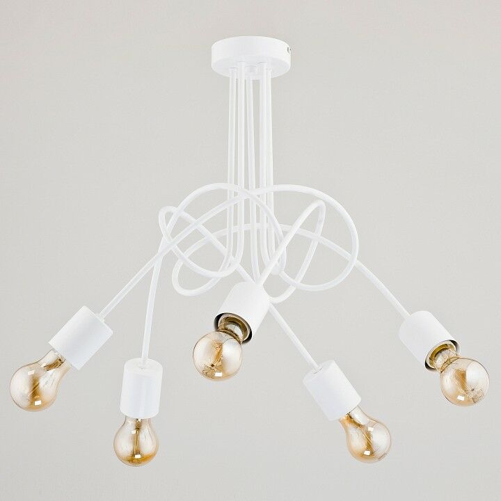 Люстра на штанге Adilux Tango White 23615