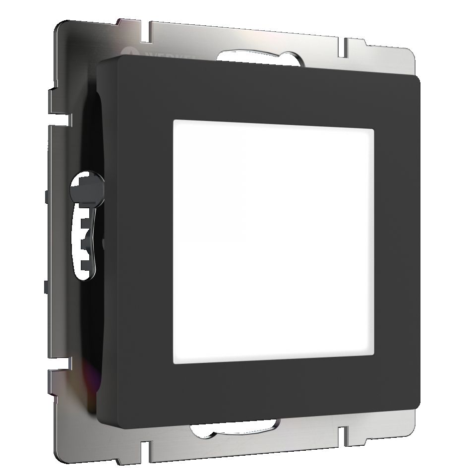  Werkel Встраиваемая LED подсветка (черный) WL08-BL-03-LED