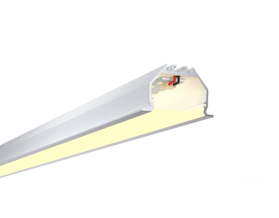  6063 Линейный светильник LINE4932IN-П NoPS (RAL9003/2750mm/LT70 — 3K/104,5W) — БЕЗ БП