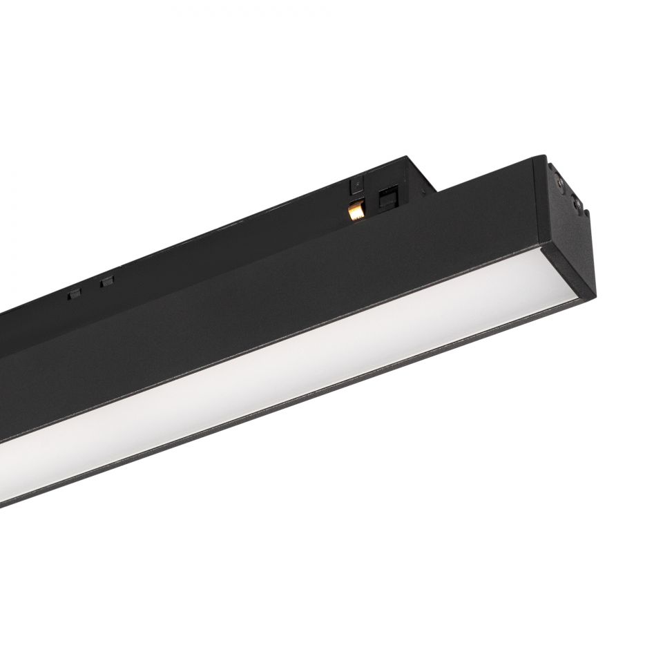 Светильник MAG-ORIENT-FLAT-L350-12W Warm3000 (BK, 80 deg, 48V) ( Arlight , IP20 Металл, 5 лет)