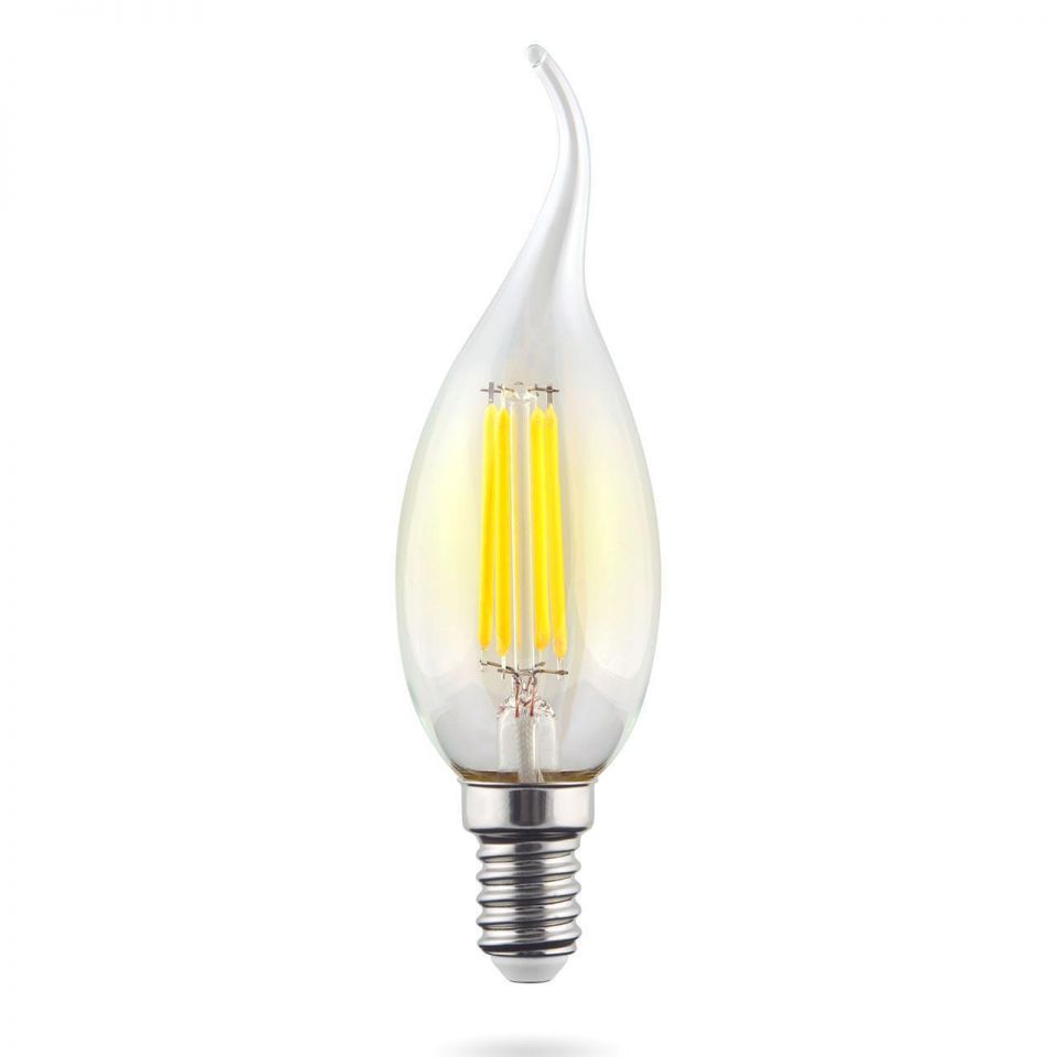  Voltega Лампа светодиодная филаментная E14 9W 2800К прозрачная VG10-CW1E14warm9W-F 7094