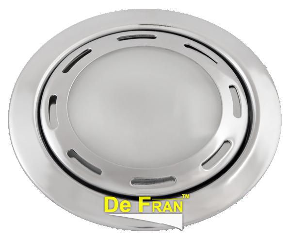 Точечный светильник De Fran JB-9270 CH мебельный с матовым стеклом + лампа хром G4 1 x 20 вт