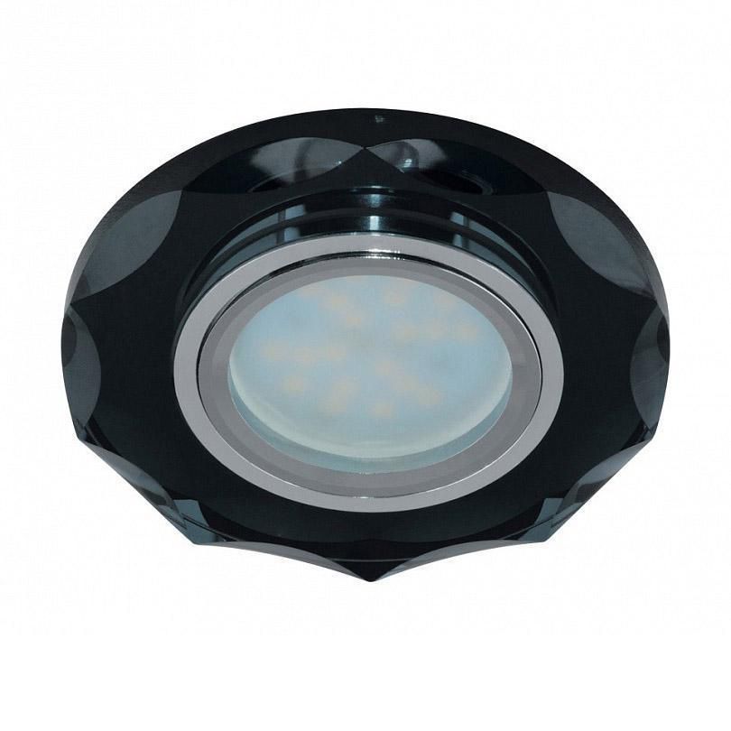 Точечный светильник Fametto DLS-P105 GU5.3 CHROME/BLACK Peonia