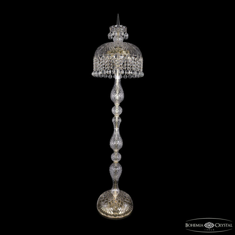 Торшер Bohemia Ivele Crystal 1478 14781T1/35-145 G Balls