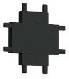 Соединитель X-образный для треков накладных Italline Kreator IT09-9031 black