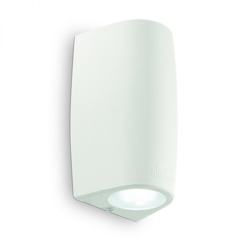 Уличный настенный светильник Ideal Lux Keope AP1 Small Bianco