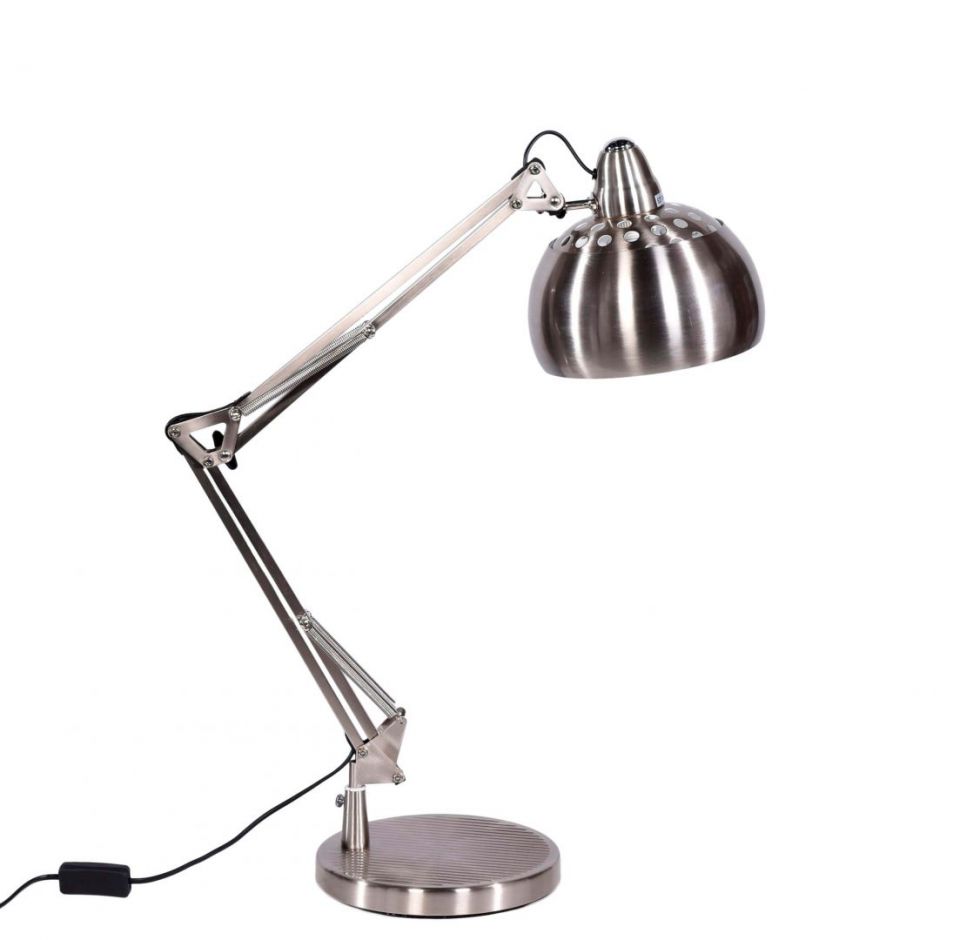 Настольная лампа Lumina Deco Riggoria хром LDT 8815-3 (SL)