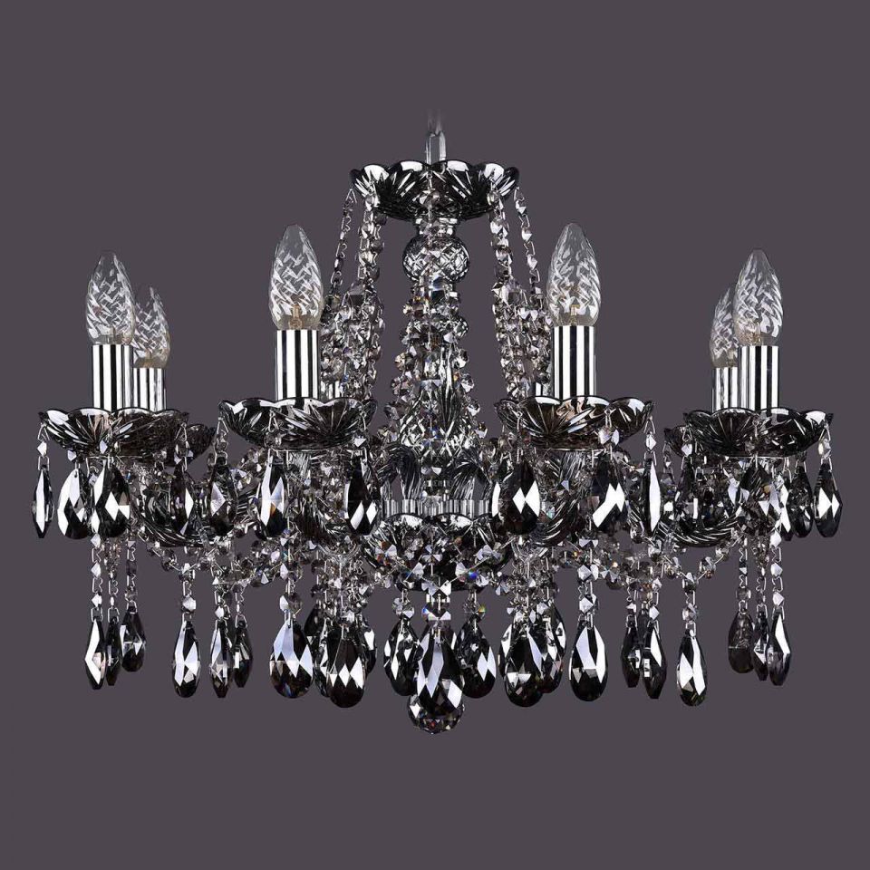 Люстра Bohemia Ivele Crystal 1413/8/200/Ni/M731