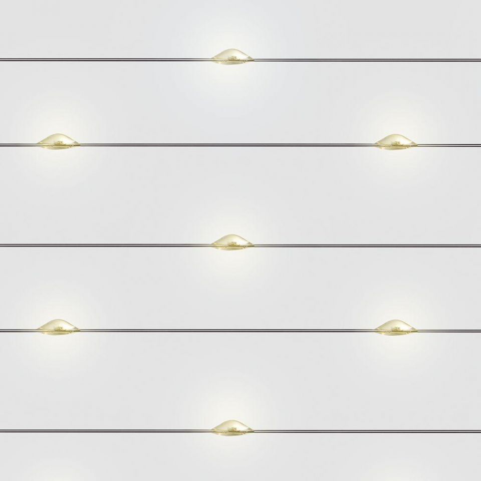 Светодиодная гирлянда Feron Линейная AA желтый без мерцания CL570 41634