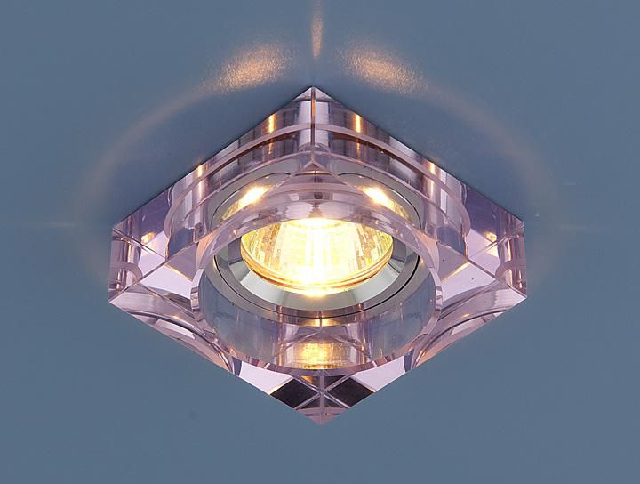 Встраиваемый светильник  Elektrostandard 9171 MR16 PK/SL розовый/серебро