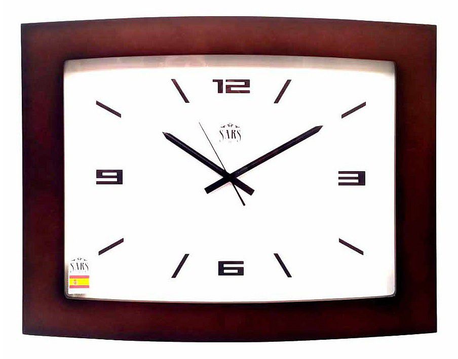 Настенные часы (65x45 см) SARS 0196a Walnut