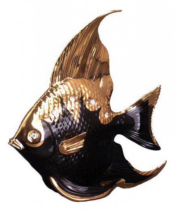  Lefard Статуэтка (27 см) Черная рыбка 58-259