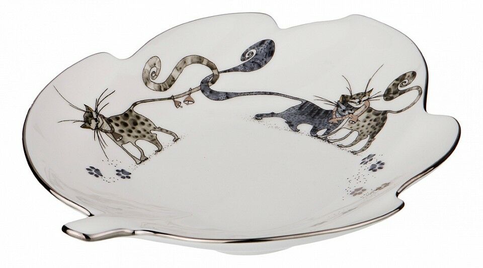  Lefard Блюдо декоративное (19х17.5 см) Котики 264-984