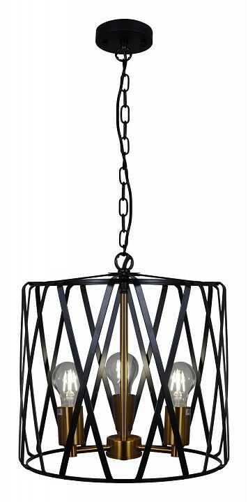 Подвесной светильник Illumico IL1023-3PB-05 BK GD