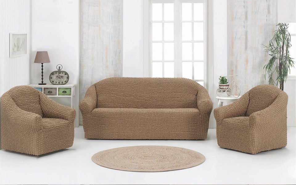  Karna Набор чехлов для дивана и кресел (210x70x70 см) 1780/CHAR