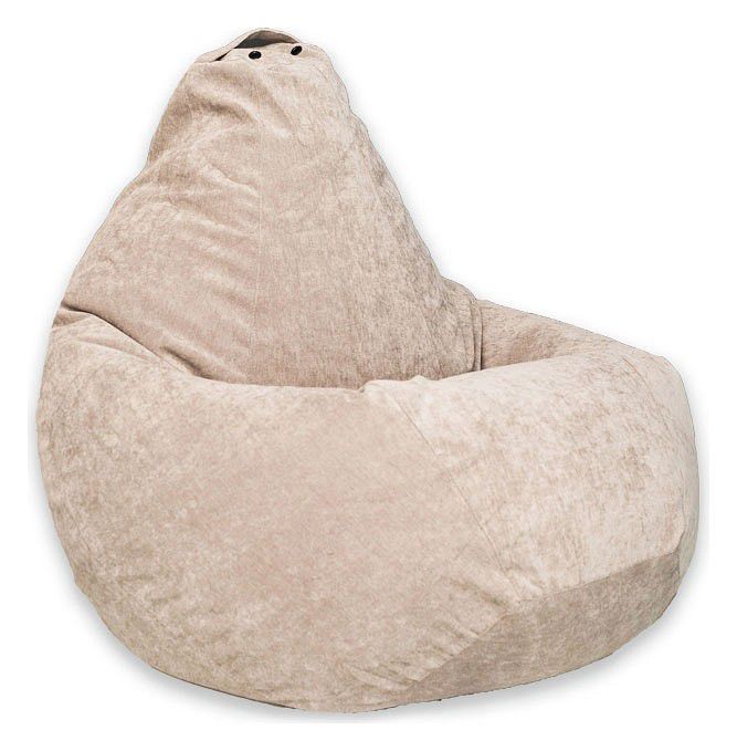  Dreambag Кресло-мешок Бежевый Микровельвет XL