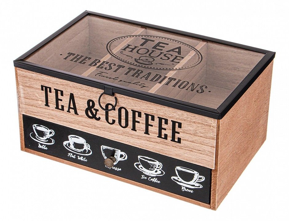  Lefard Шкатулка для чая (25х16х12 см) Coffee & Tea Time 124-193