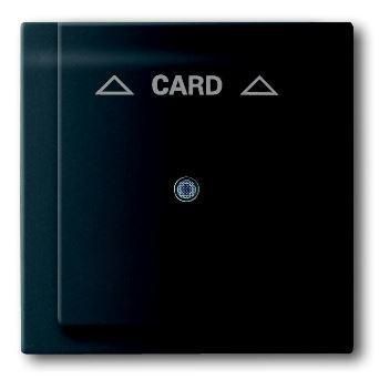 Лицевая панель ABB Impuls выключателя карточного чёрный бархат 2CKA001753A0159