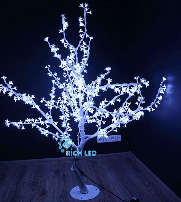  Rich LED Сакура световая (1.5x1.3 м) RL-TRC24-150*130-480-W/W